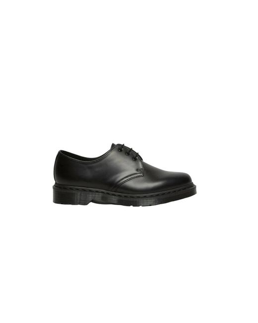 Dr. Martens Black Laced Shoes for men