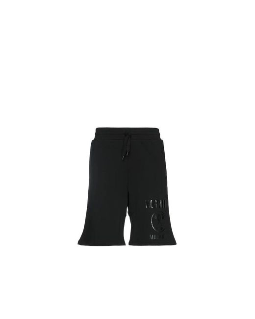 Moschino Black Casual Shorts for men
