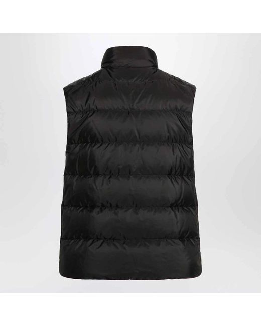 Prada Black Padded Vest Re-Nylon for men