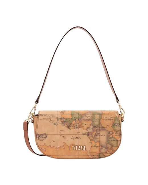 Alviero Martini 1A Classe Brown Shoulder Bags