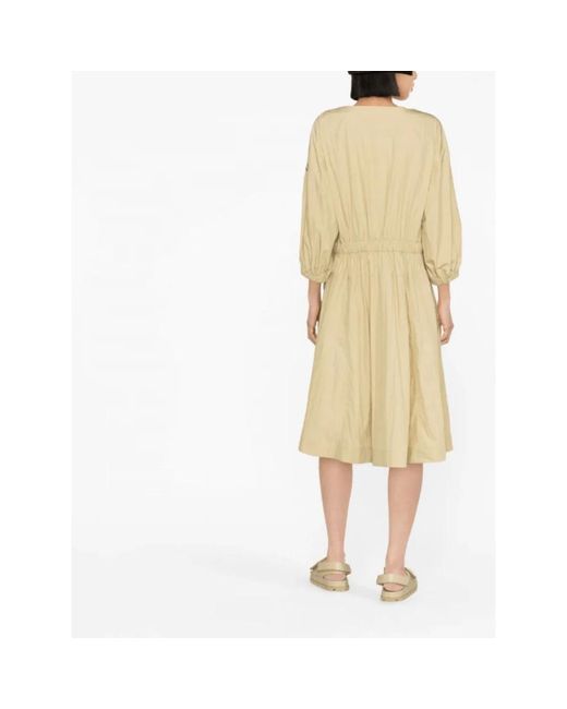 Moncler Natural Short Dresses