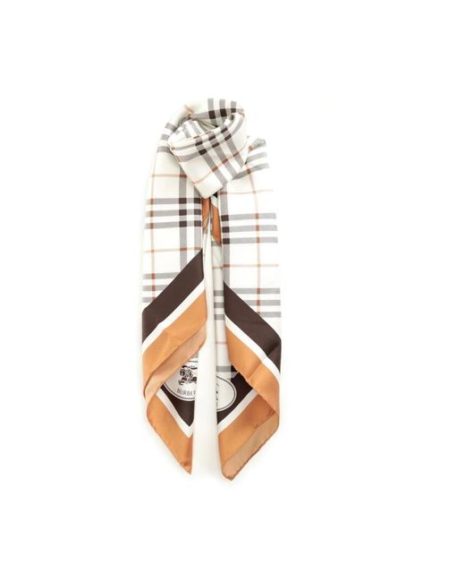 Burberry Metallic Silky Scarves