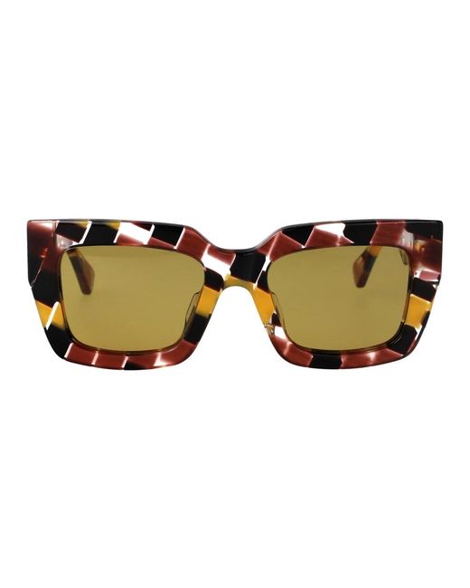 Bottega Veneta Brown Sunglasses
