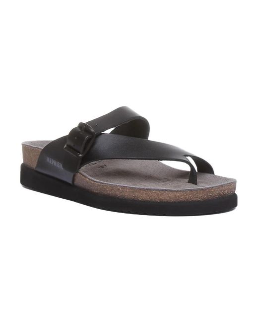 Mephisto Brown Flip Flops