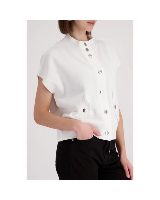 Monari Cardigans in het White