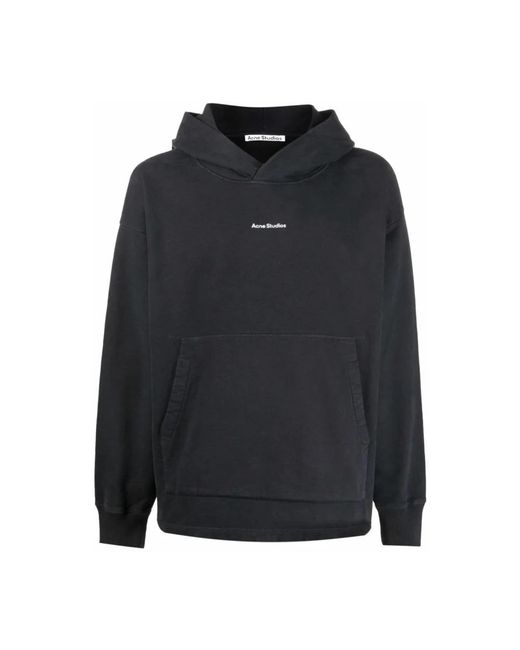 Acne Blue Hoodies for men
