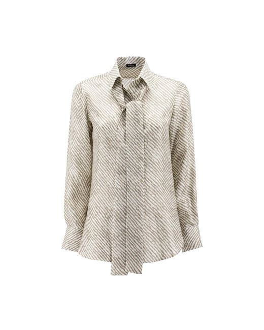 Shirts di Kiton in Gray