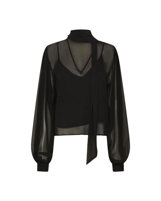 Blouses Gestuz de color Black