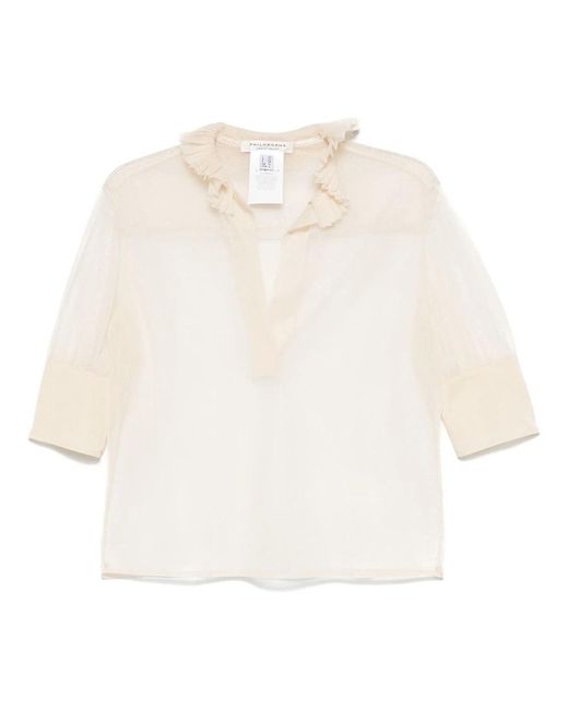 Philosophy Di Lorenzo Serafini Natural Blouses