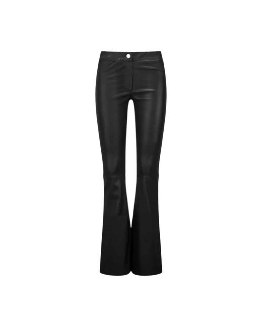 Arma Broeken ,Zwart ,Mud Lizard Leren Broek Izzy in het Black