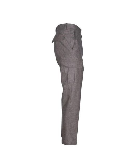 L.b.m. 1911 Gray Straight Trousers for men
