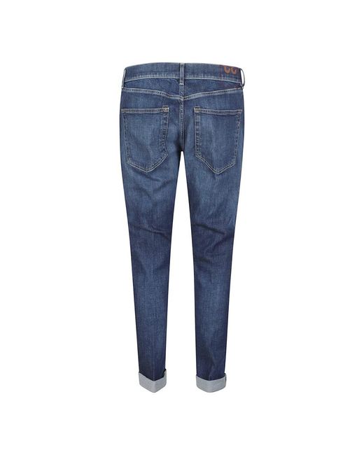 Dondup Blue Slim Fit Jeans for men