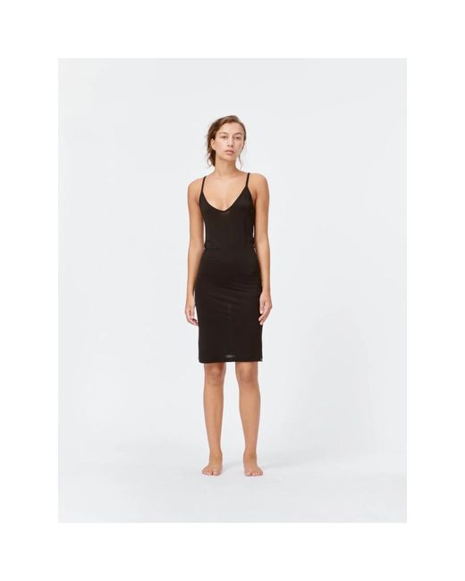 Munthe Kleedjes ,Zwart ,Zwarte Sweetheart Onderjurk in het Black