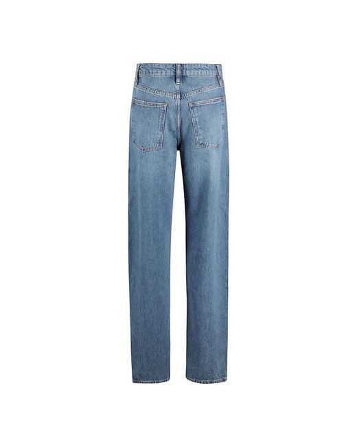 Jeans > straight jeans FRAME en coloris Blue