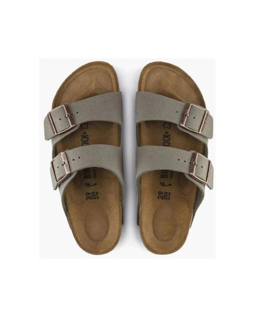 Birkenstock Brown Sliders