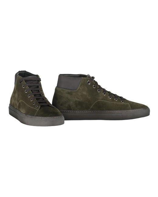 Moorer Gray Lace-Up Boots for men