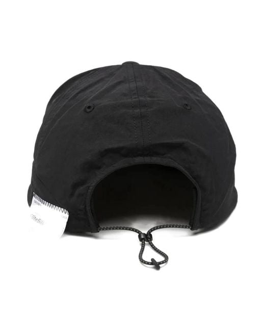 Caps di Satisfy in Black da Uomo