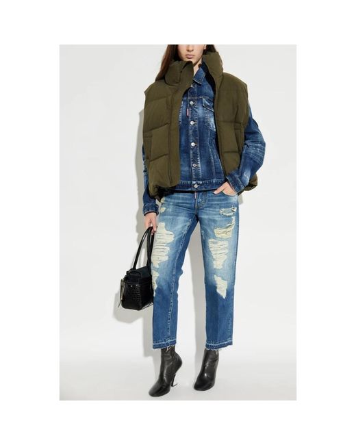 DSquared² Jassen ,Blauw ,Denim Denim Jas in het Blue