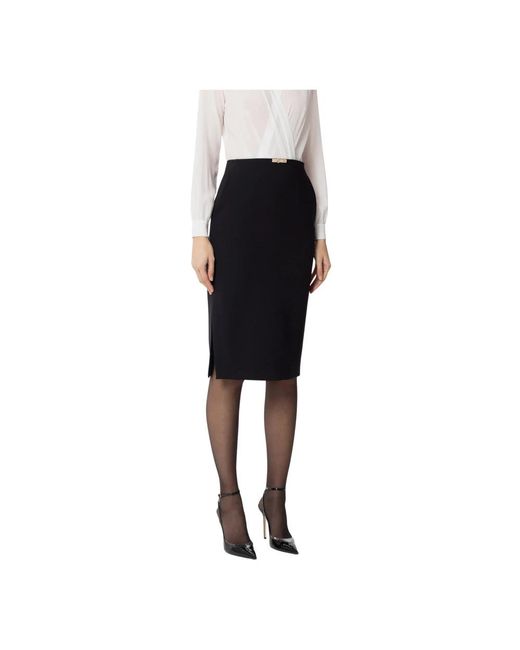 Elisabetta Franchi Pencil Skirts in het Black