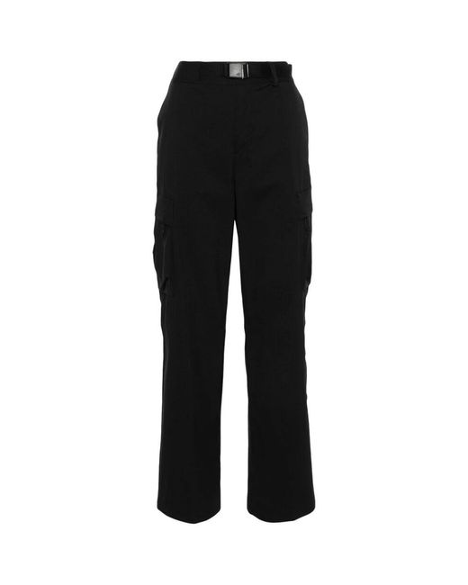 Pantaloni cargo in misto cotone nero di The North Face in Black