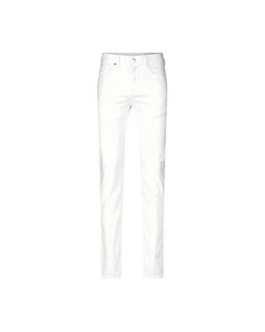 Jeans taglio classico di Baldessarini in White da Uomo