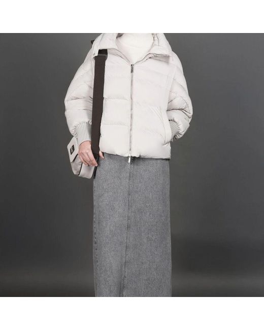 Down Jackets di Moorer in Gray