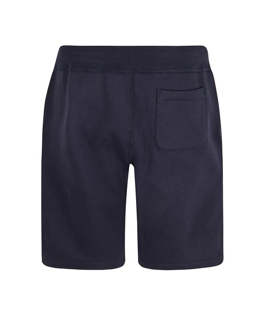 Ralph Lauren Marineblaue baumwollmischung shorts in Blue für Herren