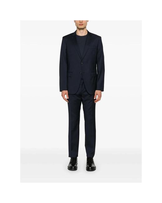 HUGO Single Breasted Suits in het Blue voor heren