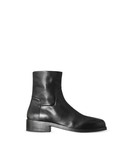 Marsèll Black Ankle Boots for men