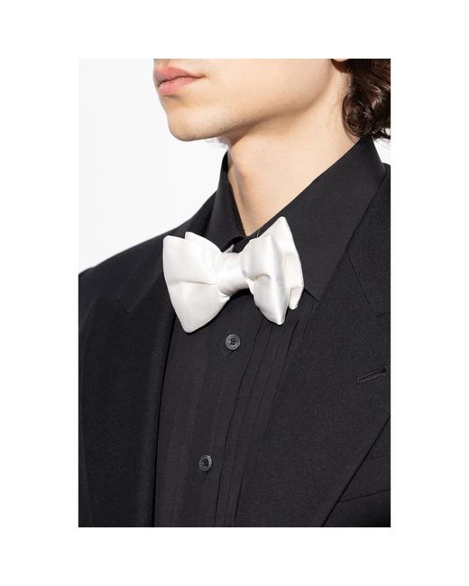 Tom Ford Accessoires ,Wit ,Satijn Zijden Vlinderdas in het White voor heren