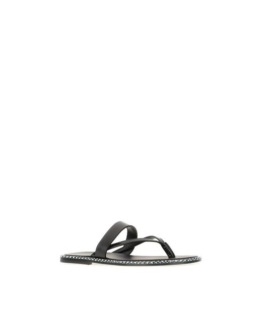 Dries Van Noten Brown Flip Flops