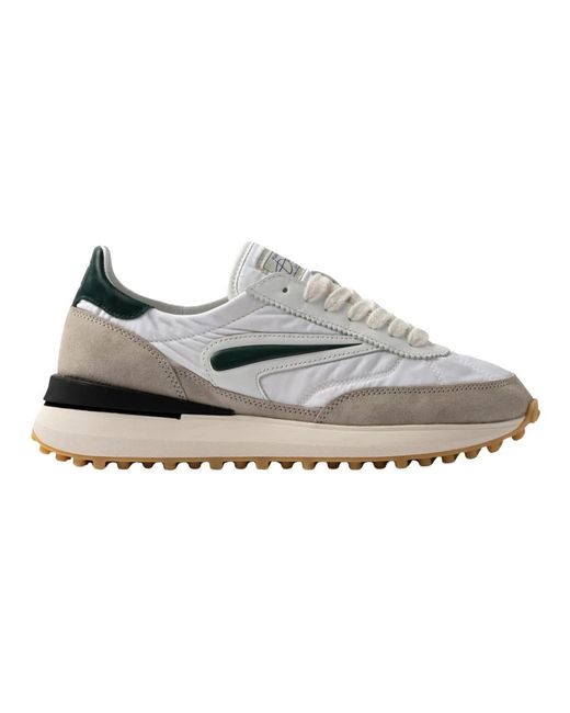 Date Schoenen ,Wit ,Nylon Athleta Nylon Sneakers in het Gray voor heren
