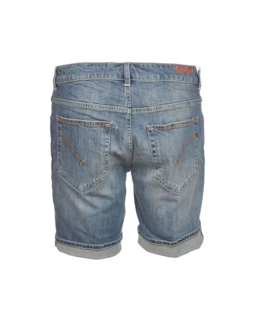 Dondup Blue Denim Shorts for men