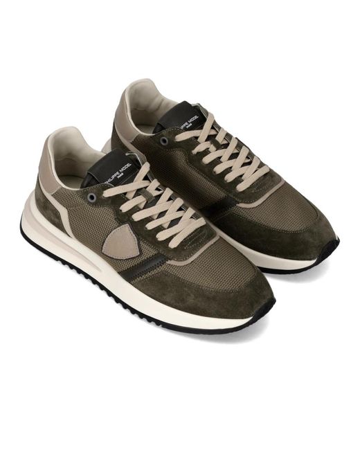 Philippe Model Gray Sneakers for men