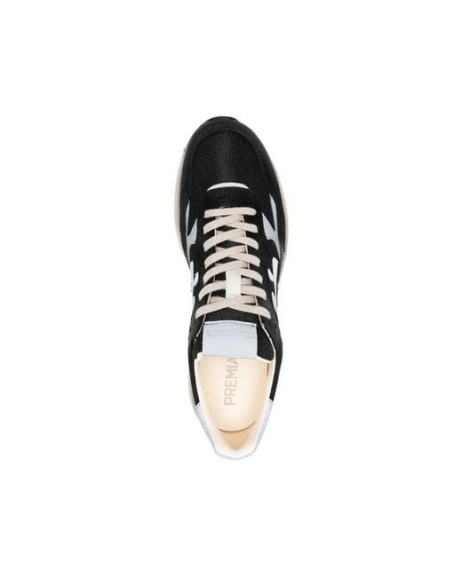 Premiata Black Sneakers for men