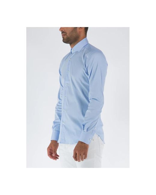 Xacus Blue Formal Shirts for men