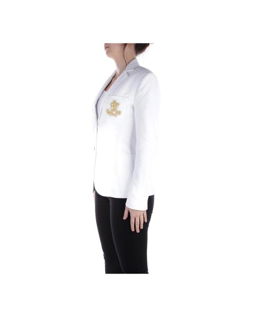 Ralph Lauren White Anfisa Blazer