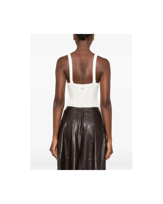 Elisabetta Franchi White Full-Body