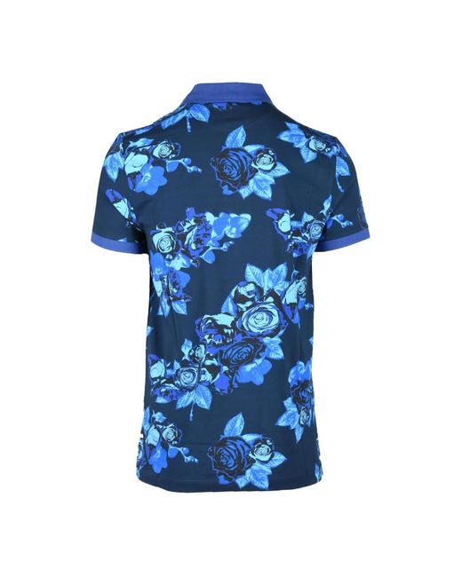 Bikkembergs Blue Polo Shirts for men