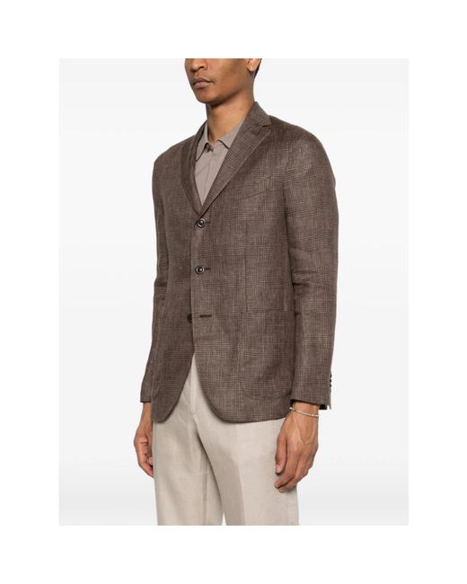 Boglioli Brown Blazers for men