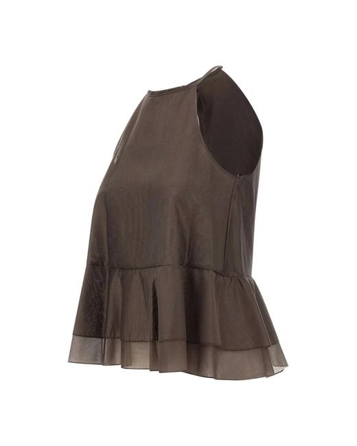 Kaos Top in het Brown