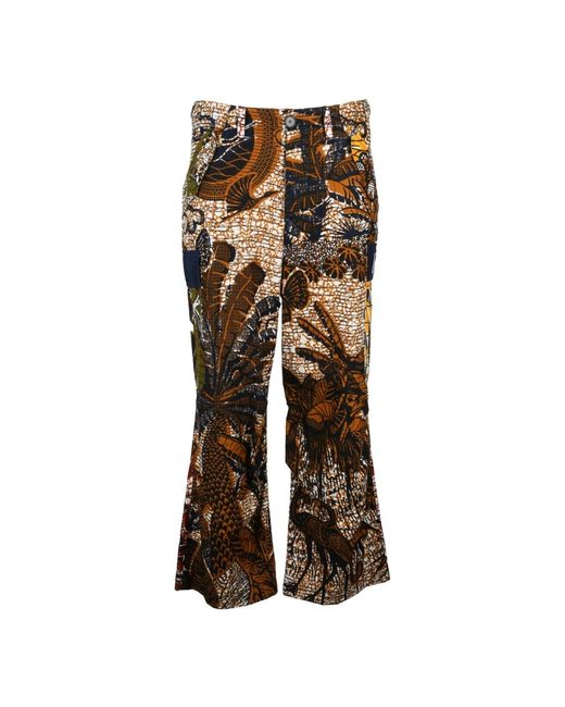 Dior Brown Wide Trousers