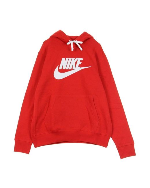 Nike Red Hoodies for men