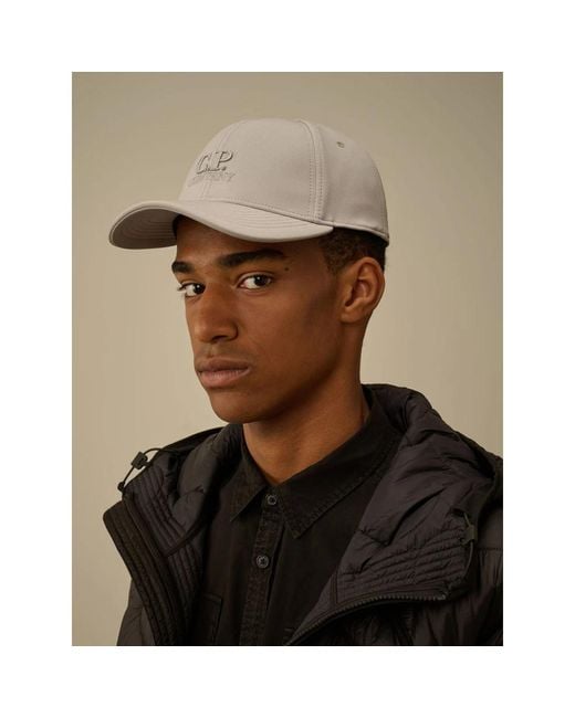 C P Company Caps in het Gray voor heren