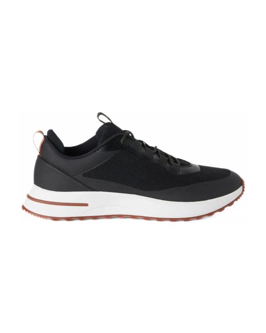 Loro Piana Week End Walk Evo Performance Sneakers Zwart in het Black voor heren