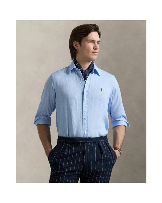 Ralph Lauren Blue Casual Shirts for men