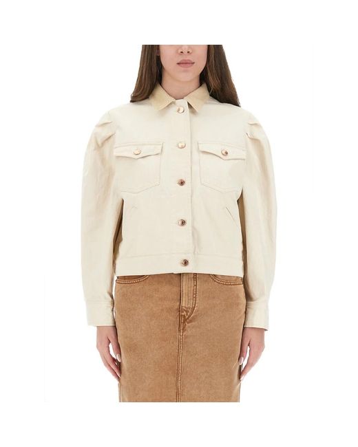Light Jackets Isabel Marant de color Natural