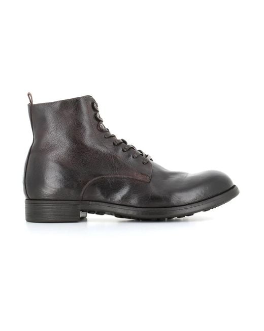 Lace-Up Boots Officine Creative de hombre de color Gray