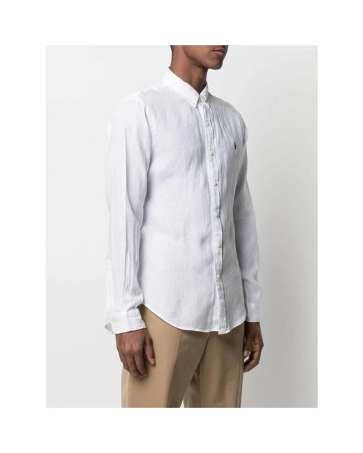 Ralph Lauren White Formal Shirts for men