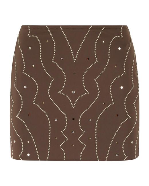 Short Skirts VENUJA de color Brown